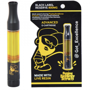 Black Label CO2 Oil Cartridge