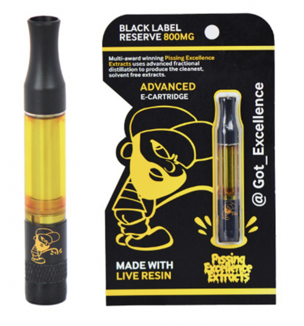 Black Label CO2 Oil Cartridge