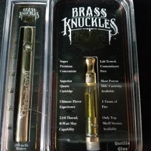 Brass Knuckles THC Vape Cartridges